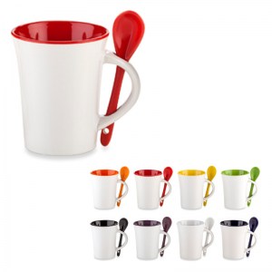 Mug Ceramica con Cuchara Trump 10oz MU-106
